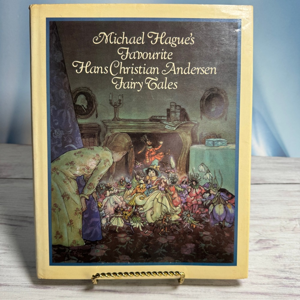 Michael Hague Hans Christian Andersen Fairy Tales 1981 Hardcover Vintage Book